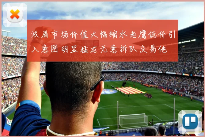 浓眉市场价值大幅缩水老鹰低价引入意图明显猛龙无意拆队交易他